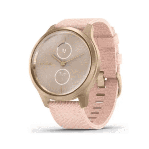 Reloj Garmin Vivomove Style, WW, Champagne-Dust Rose, Fabric
