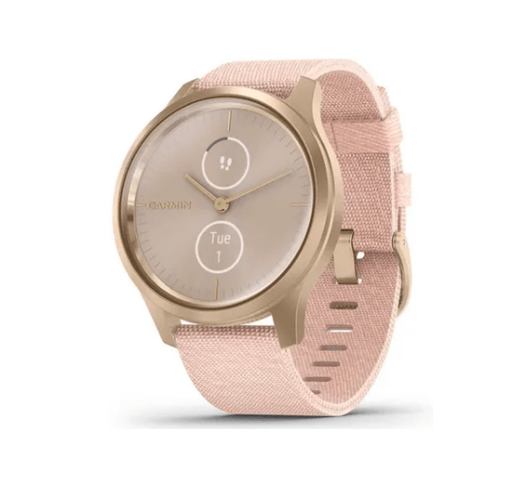 Reloj Garmin Vivomove Style, WW, Champagne-Dust Rose, Fabric
