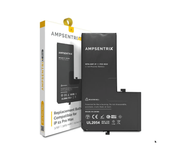 Bateria Iphone 11 Pro Max Ampsentrix c/flex