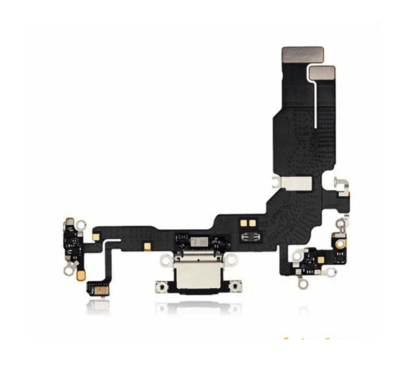 Flex de Carga Iphone 15 Negro Turbo