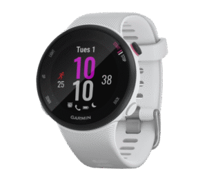 Reloj Garmin Forerunner 45s usado blanco