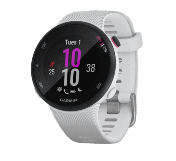 Reloj Garmin Forerunner 45s usado blanco