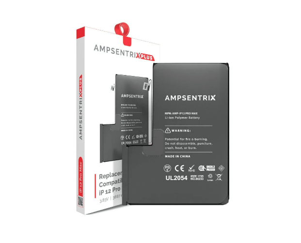 Bateria Iphone 12 Pro Max Ampsentrix Plus Auto Programable