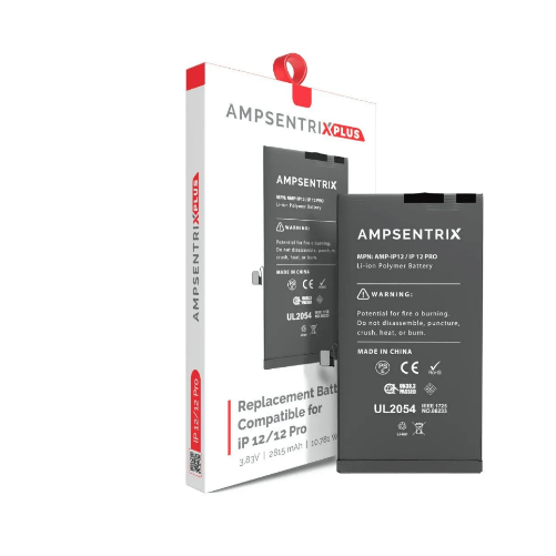 Bateria Iphone 12/12 Pro Ampsentrix Plus Auto Programable