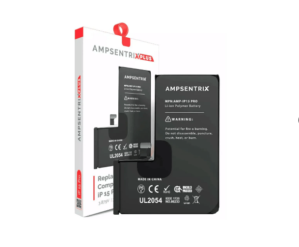 Bateria Iphone 15 Pro Ampsentrix Plus Auto Programable