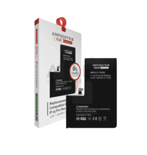 Bateria Iphone 15 Pro Max Ampsentrix Plus Extended Capacity Auto Programable