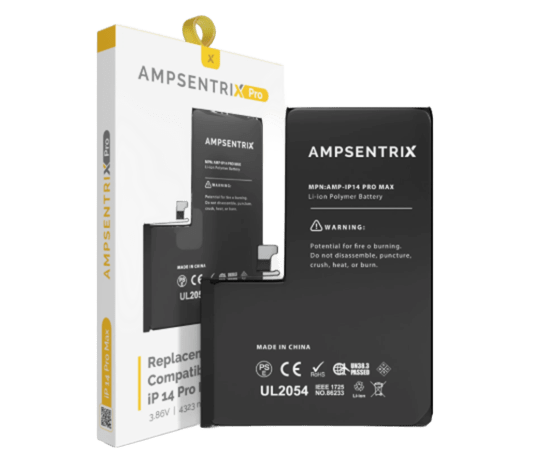 Bateria Iphone 14 Pro Max Ampsentrix c/flex