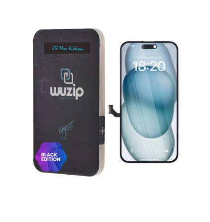 Pantalla Iphone 15 Plus Wuzip Black Edition