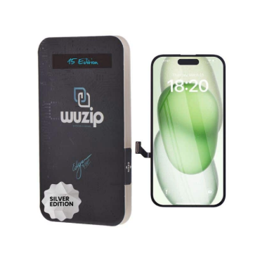 Pantalla Iphone 15 Silver Wuzip