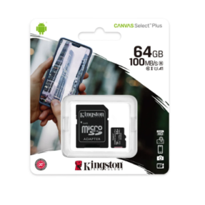 Micro SD 64Gb Clase 10 Kingston