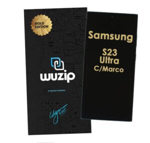 Pantalla Samsung S23 Ultra c/Marco- Gold Edition