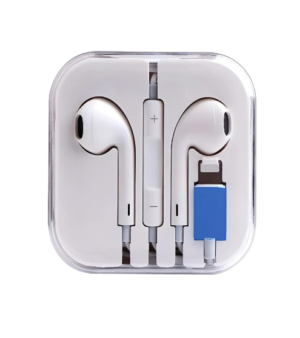 Auriculares Iphone Lightning caja acrilico