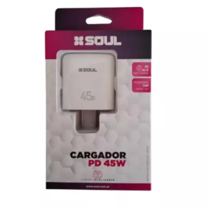 Cabezal Fast Charge USB+PD 45W USB A y Tipo C