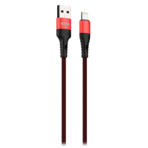 Cable Tipo C a Tipo C Mallado 60W Rojo