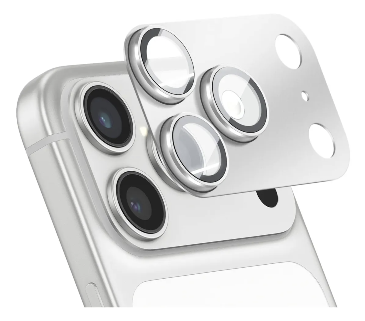 Vidrio Camara iphone 17 Pro Max Metal Completo