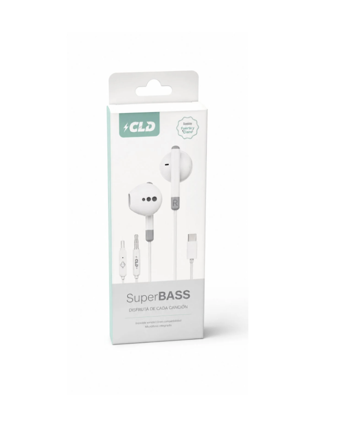 Auriculares Con Cable Tipo C CLD
