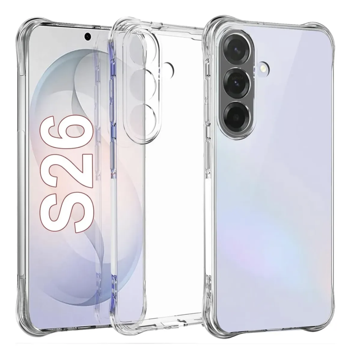Tpu Samsung S26 Transparente Antigolpe