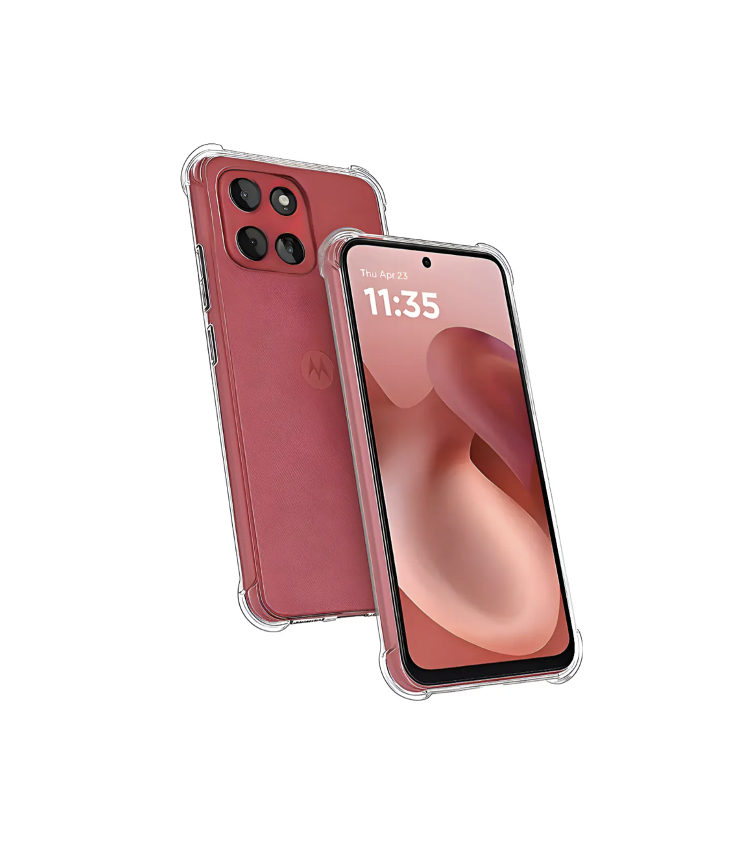 Tpu Moto G86 Transparente Antigolpe